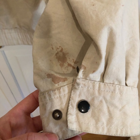 Vintage Hunt Club Khaki Bomber Jacket - Picture 8 of 9